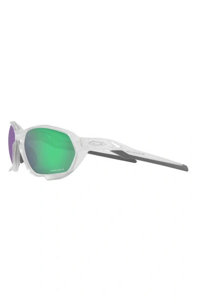 Shop Oakley Plazma 59mm Prizm™ Dual Lens Sunglasses In Clear