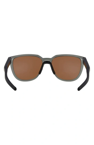 Oakley Actuator 57mm Prizm™ Rectangular Sunglasses In Smoke