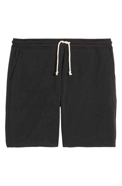 Threads 4 Thought Garrett Drawstring Fleece Shorts In Black