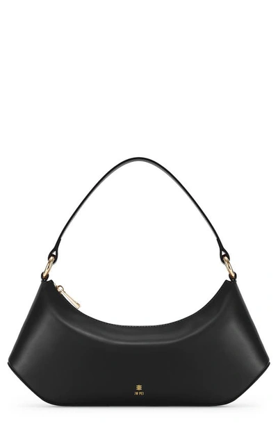 Shop Jw Pei Lily Faux Leather Shoulder Bag In Black