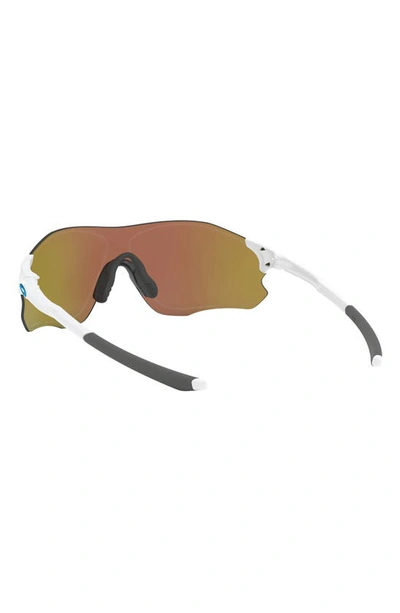 Oakley Evzero™ Path 38mm Prizm™ Shield Sunglasses In White