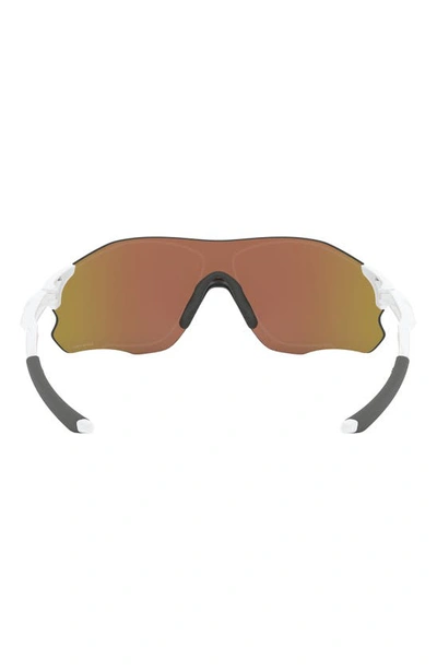 Oakley Evzero™ Path 38mm Prizm™ Shield Sunglasses In White