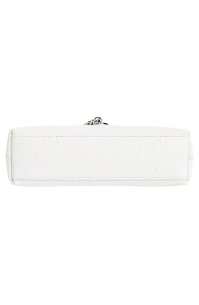 Shop Rebecca Minkoff Megan Leather Crossbody Bag In White