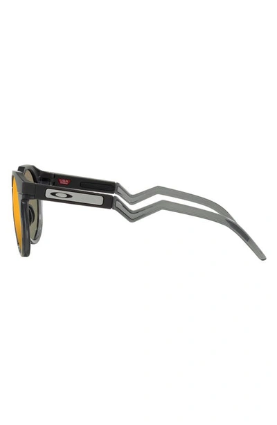 Oakley Hstn 52mm Irregular Sunglasses In Grey Jeans