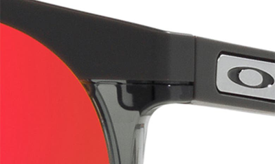 Oakley Hstn 52mm Irregular Sunglasses In Grey Jeans