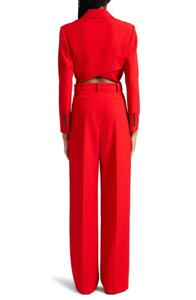 Shop A.l.c . Tatum Long Sleeve Jumpsuit In Ruby