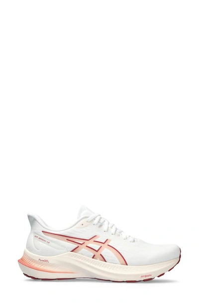 Shop Asics Gt-2000™ 12 Running Shoe In White/ Light Garnet