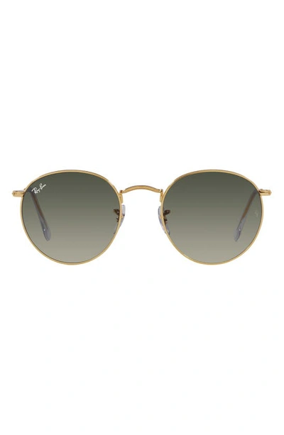 Ray Ban Icons 50mm Retro Sunglasses In Grey Flash