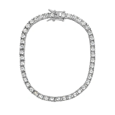 Shop Adornia Men's Tennis Bracelet Silver