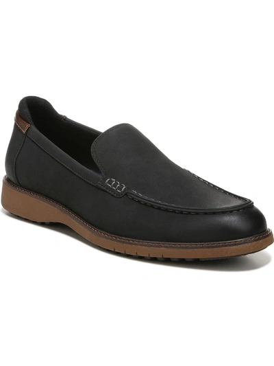 Shop Dr. Scholl's Shoes Sync Up Moc Mens Comfort Insole Slip On Loafers In Black