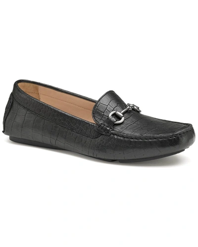 Shop Johnston & Murphy Maggie Leather Loafer In Multi