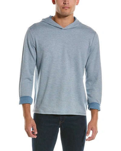 Shop Vince Textured Rib Wool & Cashmere-blend 1/4-zip Pullover In Grey