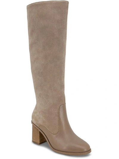 Shop Splendid Meadow Womens Suede Tall Knee-high Boots In Multi
