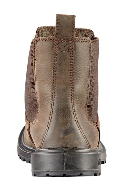 Shop Baffin Eastern Insulated Chelsea Boot In Brown