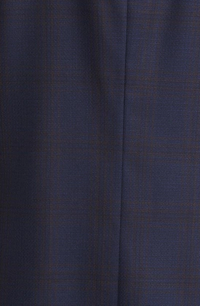 Shop Ted Baker Jay Slim Fit Windowpane Plaid Wool Sport Coat In Navy