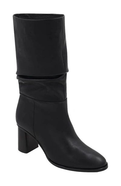 Shop Andre Assous Sonia Slouch Boot In Black