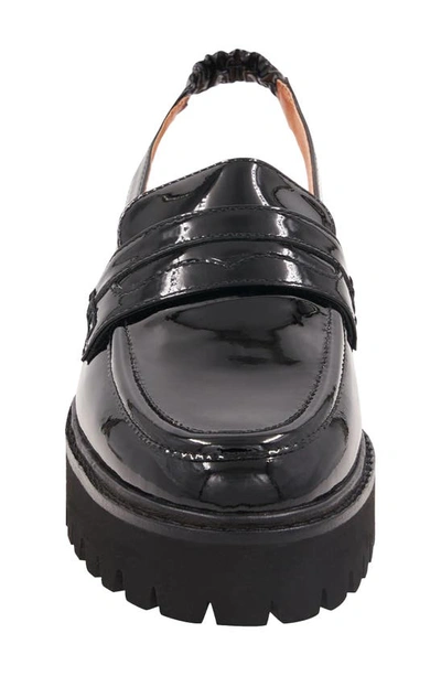 Shop Andre Assous Rita Featherweights™ Slingback Loafer In Black Patent