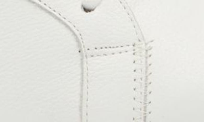Naot Radon Sneaker Mule In White/ Silver Threads