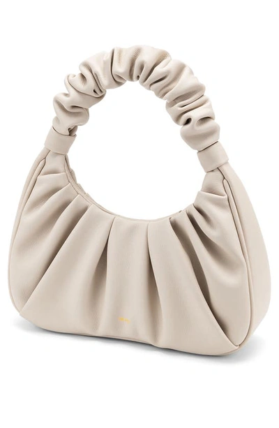 Jw Pei Gabbi Ruched Hobo Shoulder Bag In Ivory