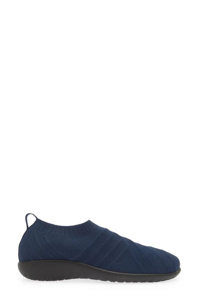Naot Okahu Sneaker In Navy Knit