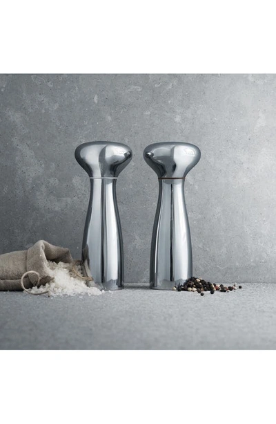 Shop Georg Jensen Alfredo Salt & Pepper Shaker Set In Silver