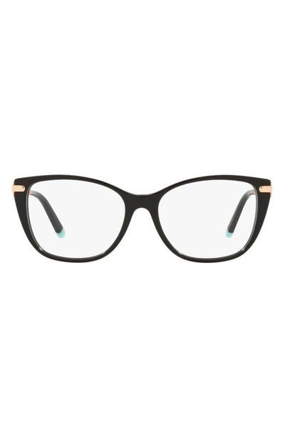 Shop Tiffany & Co 54mm Butterfly Reading Glasses In Black
