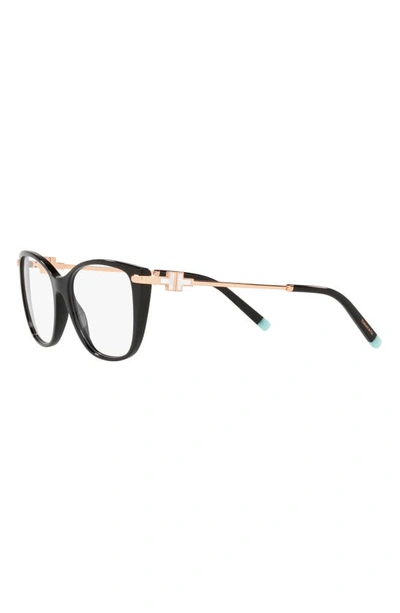 Shop Tiffany & Co 54mm Butterfly Reading Glasses In Black