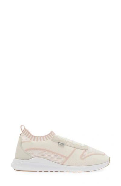 Naot Adonis Slip-on Sneaker In White/ Pink Knit