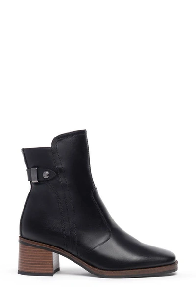 Shop Nerogiardini Square Toe Bootie In Black