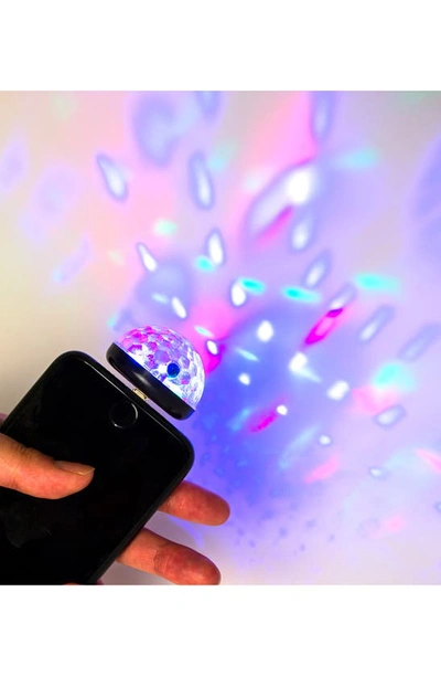 Kikkerland Design Phone Disco Light In Black