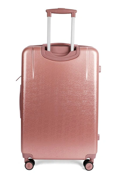 Shop Vince Camuto Set Of Three Ayden Hardshell Spinner Suitcase In Rosegold