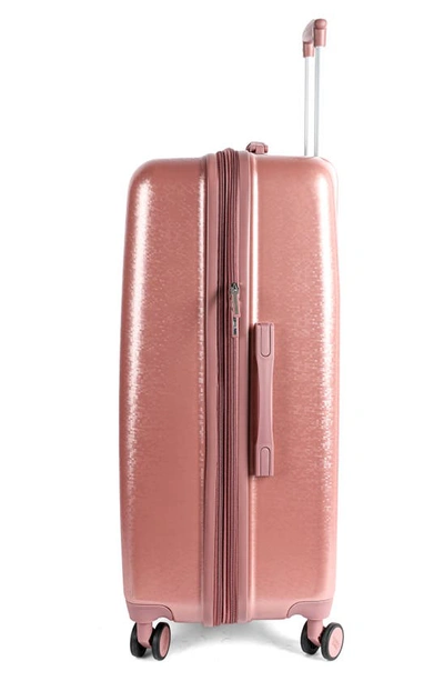 Shop Vince Camuto Ayden 24" Hardshell Spinner Suitcase In Rosegold