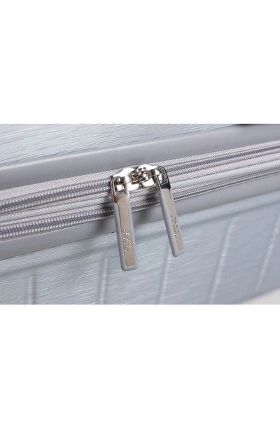 Shop Vince Camuto Zeke 20" Hardshell Spinner Suitcase In Silver