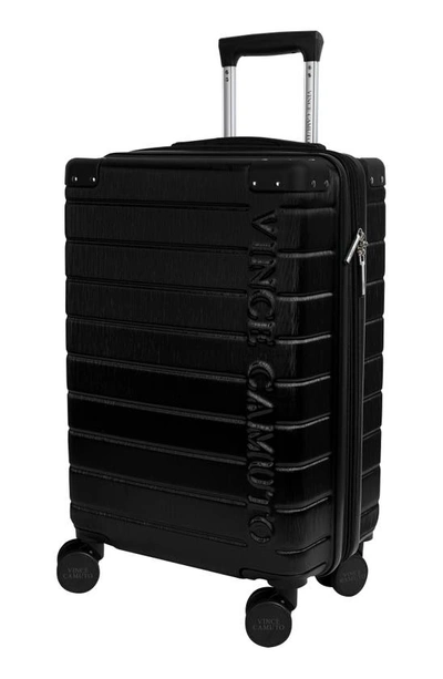 Shop Vince Camuto Zeke 20" Hardshell Spinner Suitcase In Black