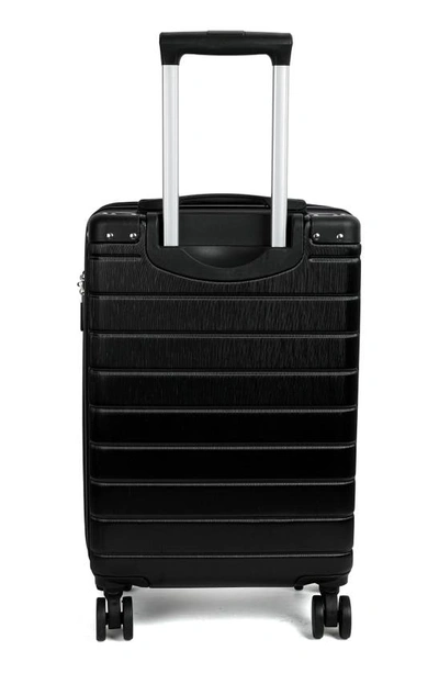 Shop Vince Camuto Zeke 20" Hardshell Spinner Suitcase In Black