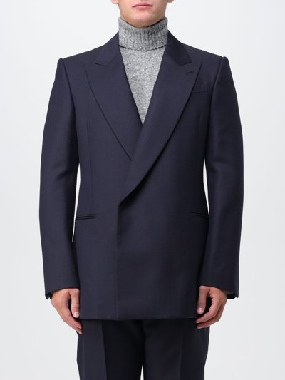 Shop Alexander Mcqueen Single-breasted Blazer In Black