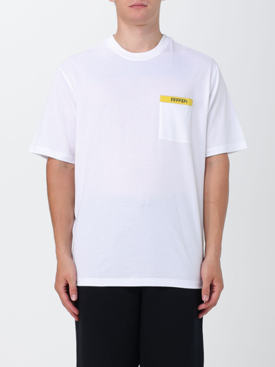 Shop Ferrari T-shirt  Men Color White