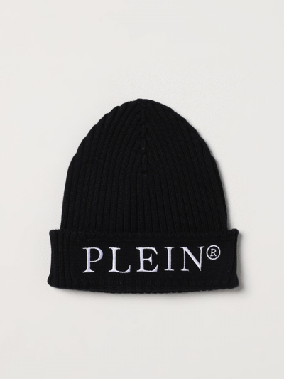 Shop Philipp Plein Hat  Kids Color Black