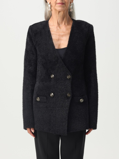 Shop Twinset Jacket  Woman Color Black