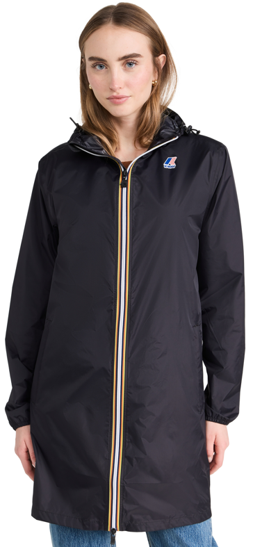 Shop K-way Le Vrai 3.0 Eiffel Jacket Black Pure