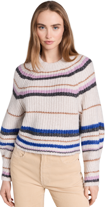 Shop Z Supply Desmond Stripe Sweater Sandstone