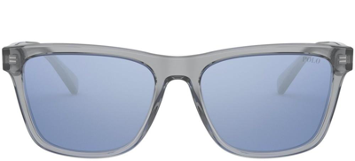 Shop Polo Ralph Lauren Eyewear Square Frame Sunglasses In Grey
