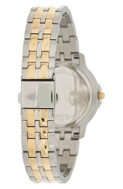 Shop Bulova Crystal Two-tone Bracelet Strap Watch