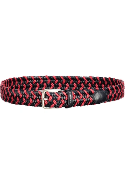 Shop Gant Red Cotton Men's Belt