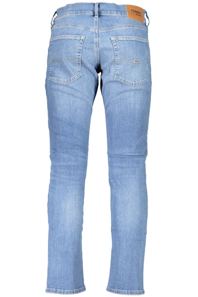 Shop Tommy Hilfiger Blue Cotton Jeans &amp; Men's Pant