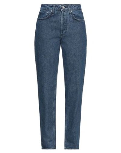 Shop Rag & Bone Woman Jeans Blue Size 29 Organic Cotton, Recycled Cotton