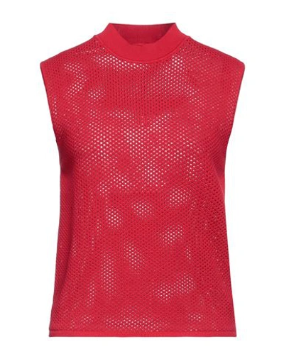 Shop Federica Tosi Woman Sweater Red Size 10 Viscose, Polyester