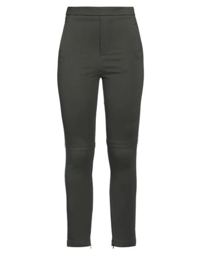 Low Brand Woman Pants Military Green Size 30 Viscose, Polyamide, Elastane In Green