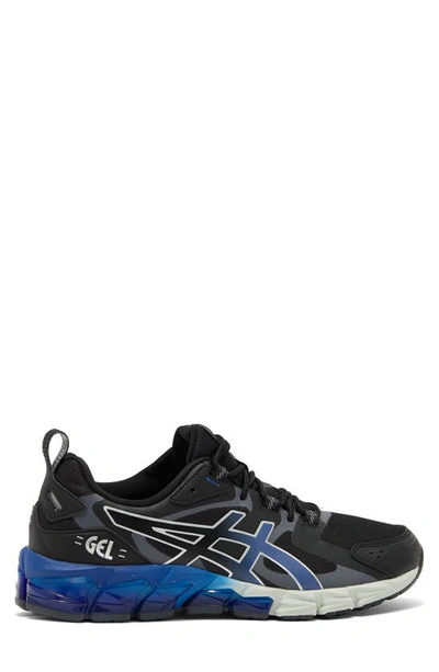 Shop Asics Gel-quantum 180 6 Sneaker In Black/ Blue