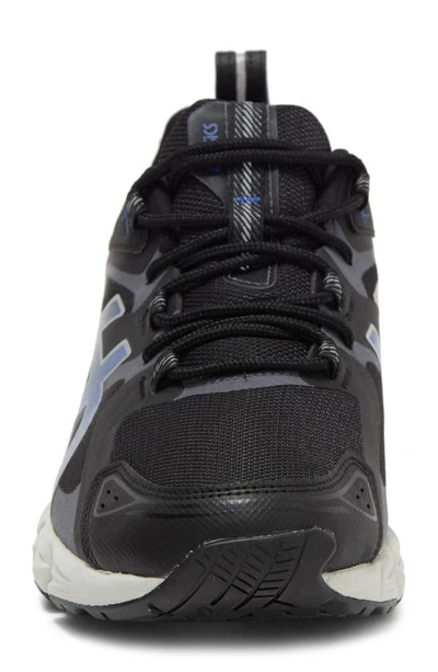 Shop Asics Gel-quantum 180 6 Sneaker In Black/ Blue